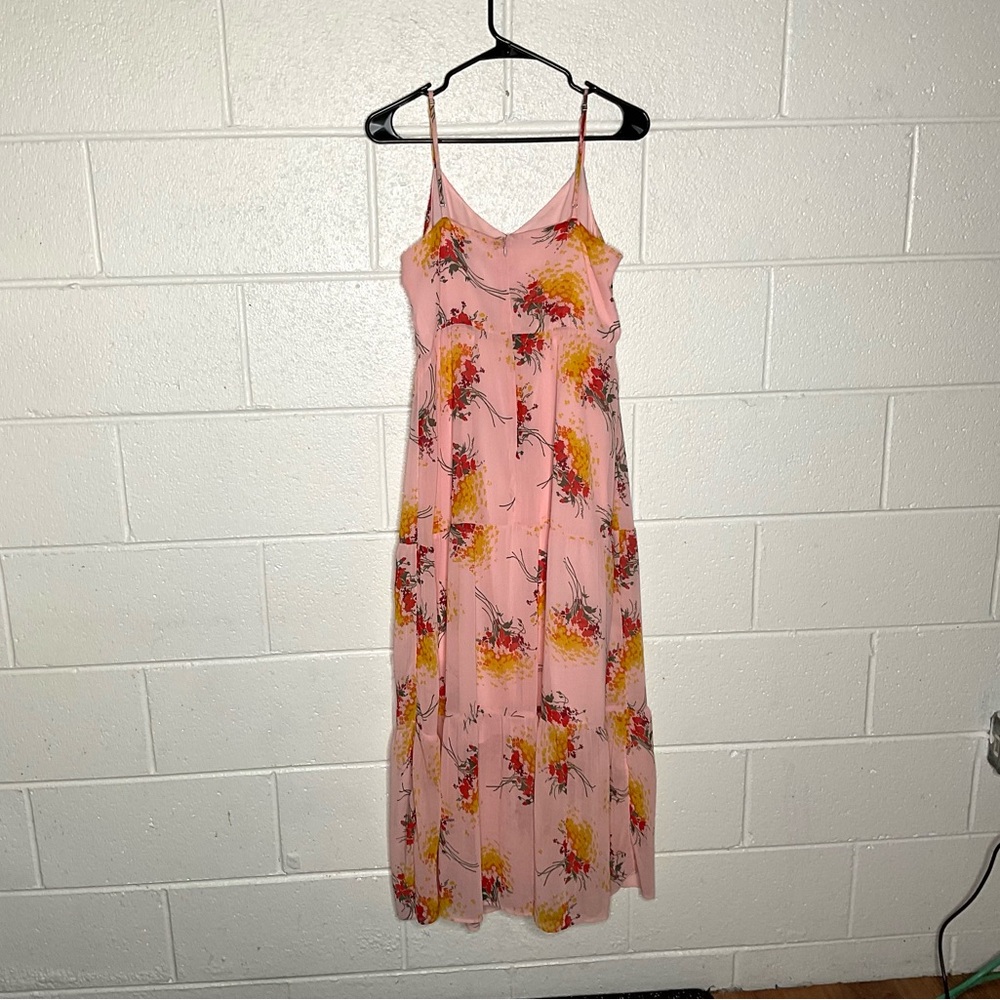 < J. Crew “Sunburst Bouquet” Tiered Maxi Dress > - Picture 5 of 5